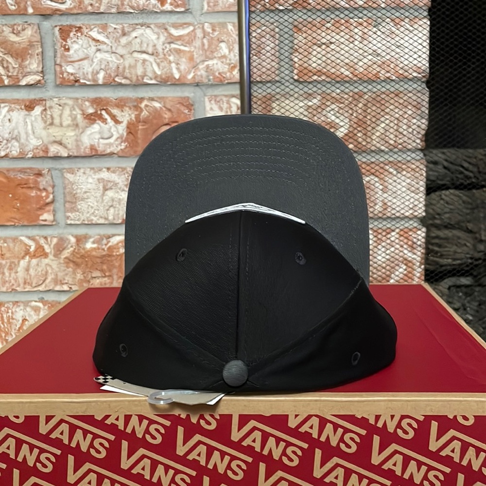 Vans snap back baseball Cap black and gray - Picture 6 of 7